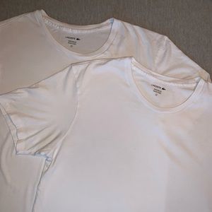 NWOT, 2 Lacoste Men’s Undershirts, Large